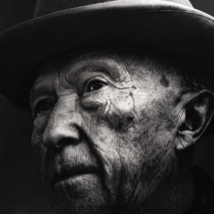 Portrait von Konrad Adenauer fotografiert von Konrad Rufus Müller