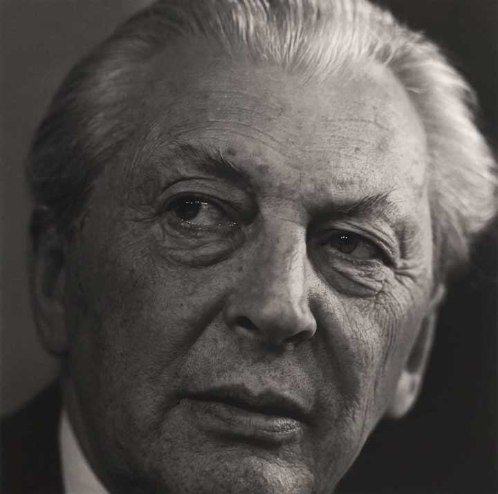 Portrait von Kurt Georg Kiesinger fotografiert von Konrad Rufus Müller