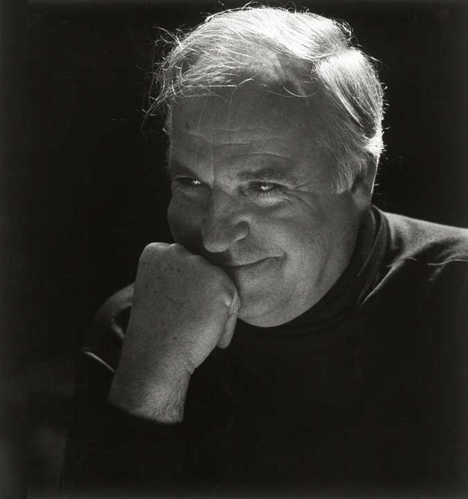 Portrait von Helmut Kohl fotografiert von Konrad Rufus Müller